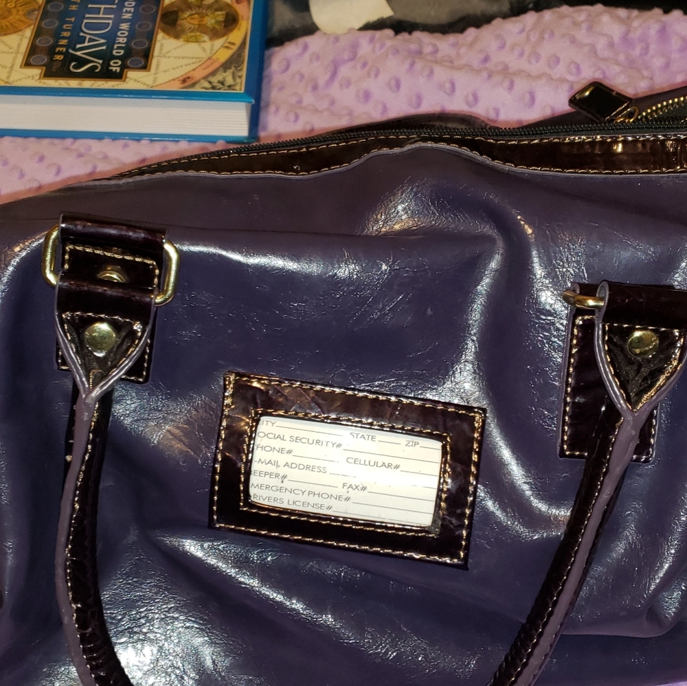 Large leather bag